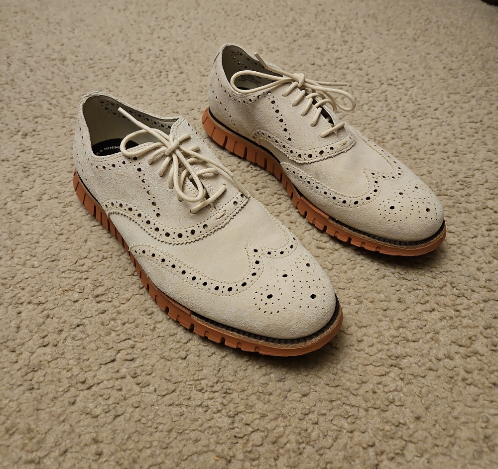 Cole Haan Men's ZERØGRAND Remastered Unlined Wingtip Oxford Dress Shoe